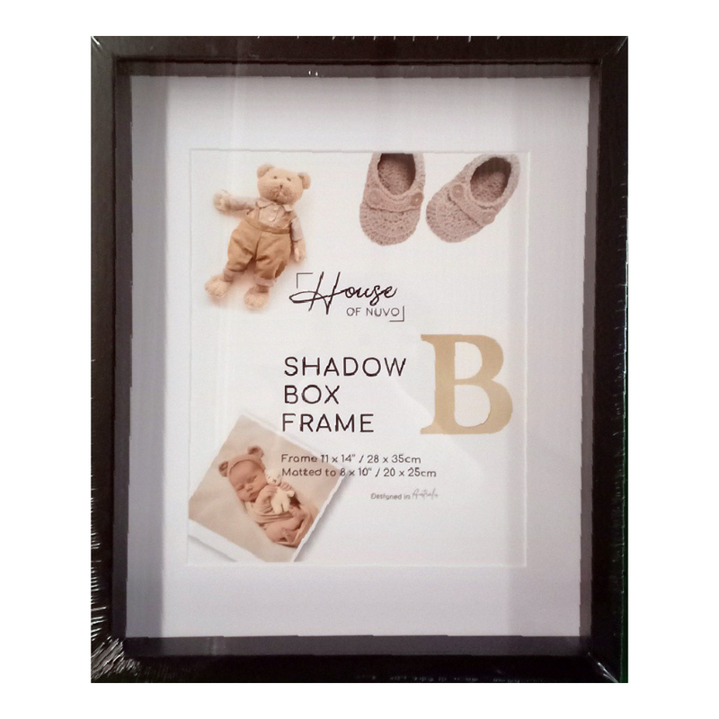 Ronis Shadow Box Photo Frame 28x35cm Black