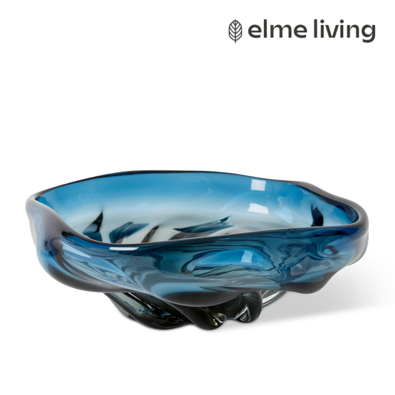 Ronis Sharik Bowl Blue 31x31x12cm
