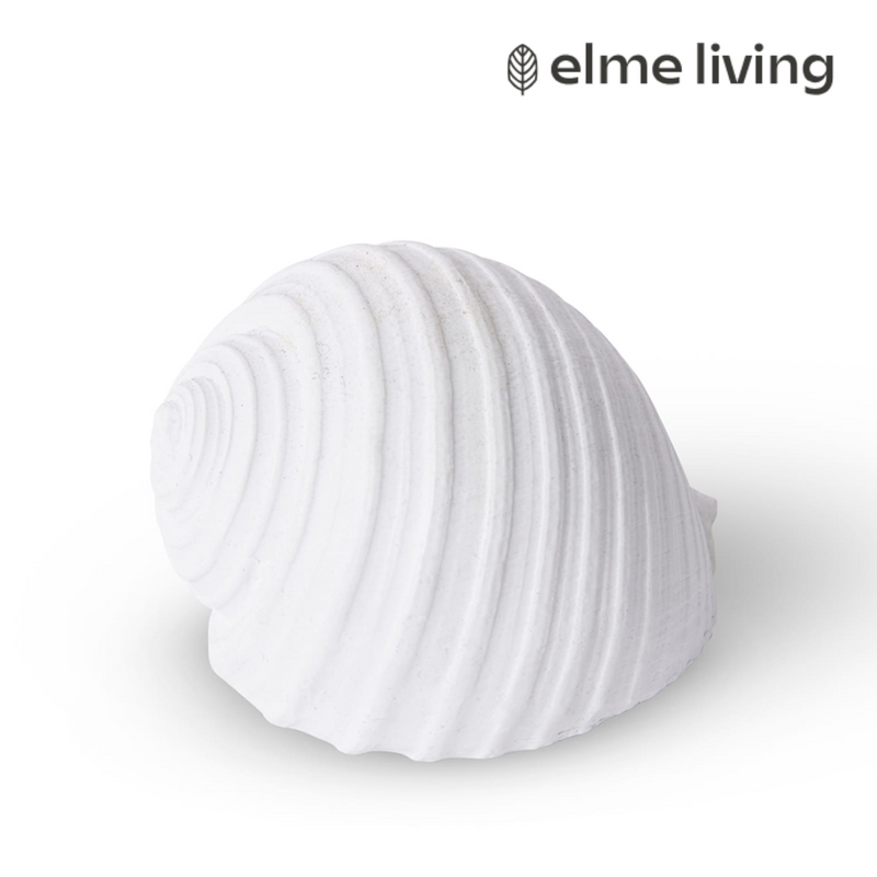 Ronis Shell Moon Snail White 11x9x8cm