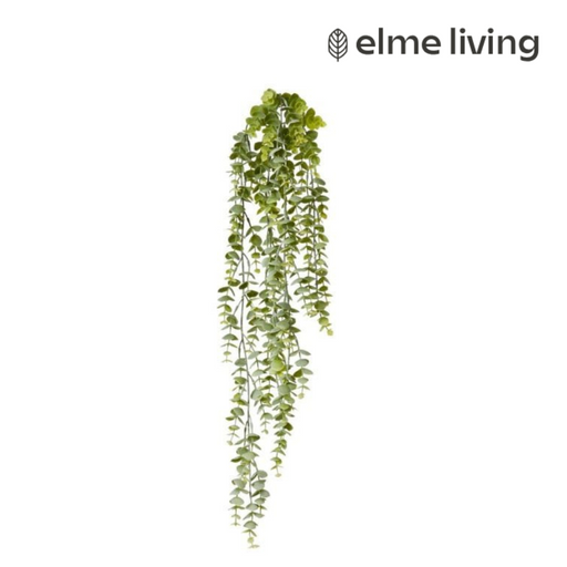 Ronis Silver Leaf Hanging Plant Grey Green 15x10x77cm