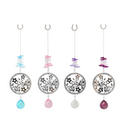 Ronis Silver Butterfly Suncatcher 28cm Assorted