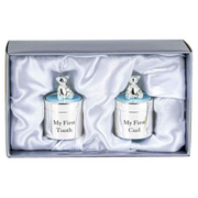 Ronis Silver Plate Tooth and Curl Box Blue – thumbnail