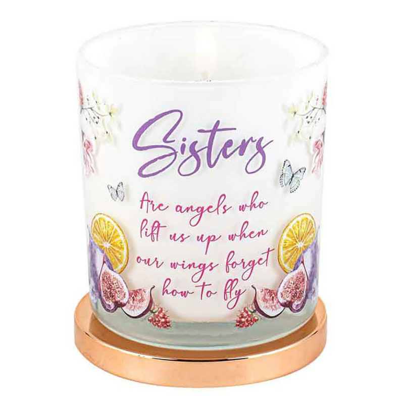 Ronis Sister Candle Vanilla 45hr Burn Time 9x8cm
