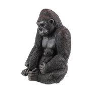 Ronis Sitting Gorilla with Baby 40cm