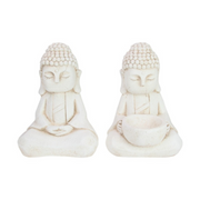 Ronis Sitting Buddha 32cm Cream Assorted