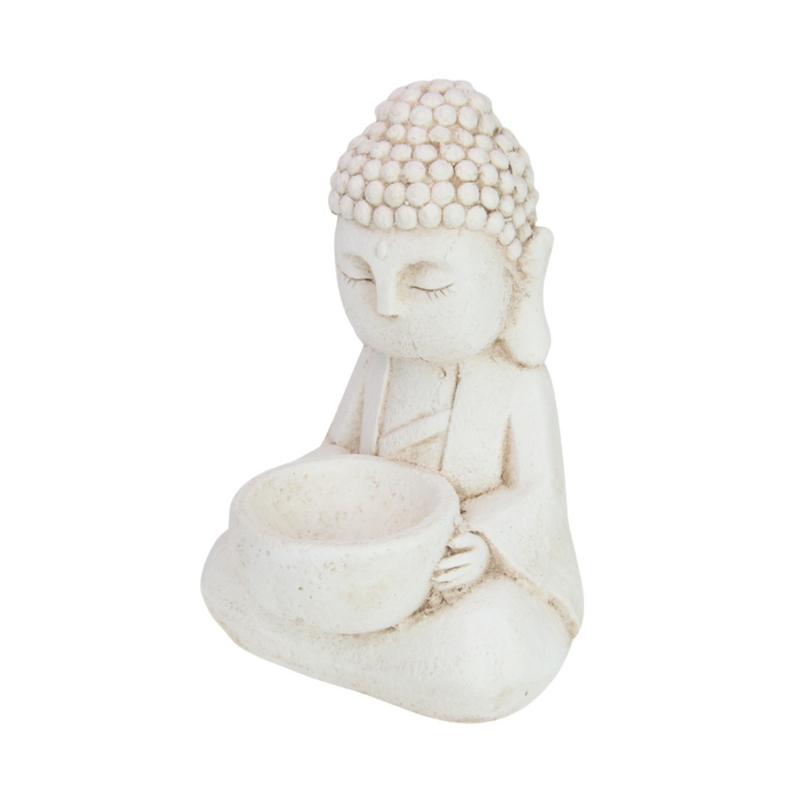 Ronis Sitting Buddha 32cm Cream Assorted