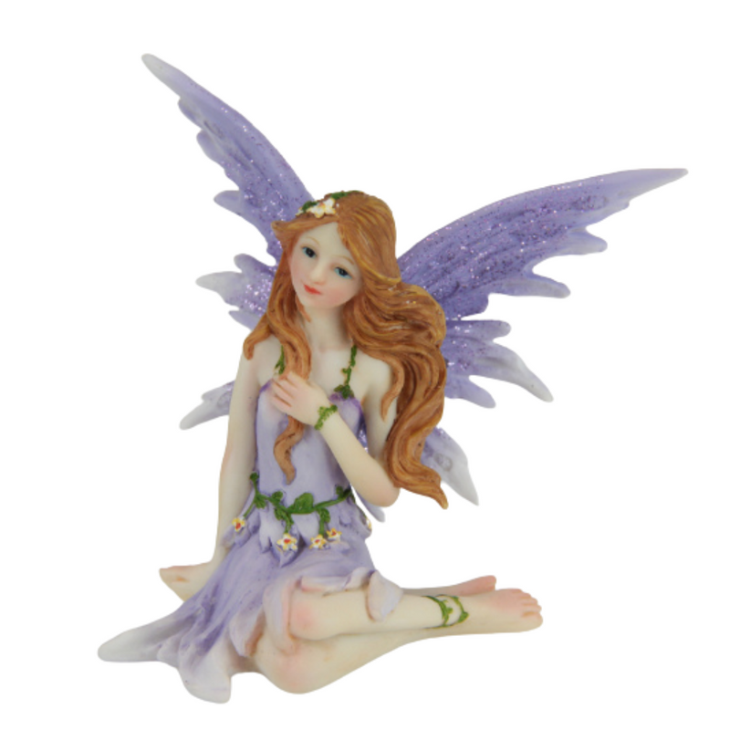 Ronis Sitting Fairy with Wings 11cm Assorted 