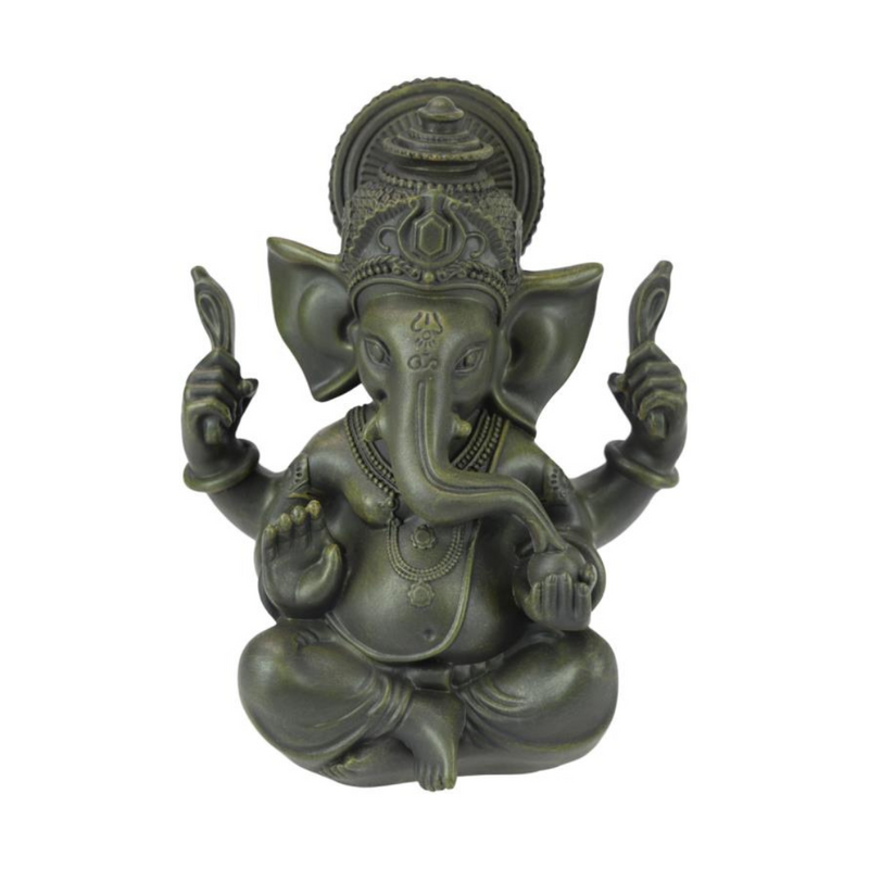 Sitting Garden Ganesh 25cm outdoor decorative statue