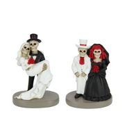 Ronis Skeleton Wedding Couple 13cm Assorted