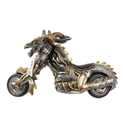 Ronis Skull Hell Rider Steampunk Biker 36cm – thumbnail