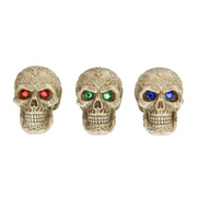 Ronis Skull with Red/Green/Blue Eyes 7cm Assorted – thumbnail