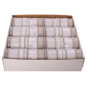 Sleigh Bells Ribbons assorted designs 500cm rolls in PDQ display for gift wrapping and crafts – thumbnail