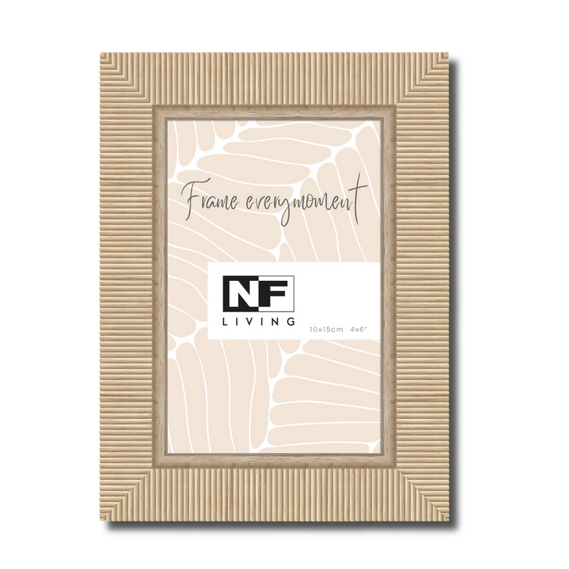 SnapShot frame 10x15cm blonde light wood look photo frame for 4x6 photos