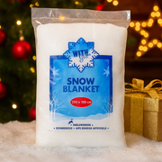 Festive thick snow blanket 250x100cm for trees and decorations