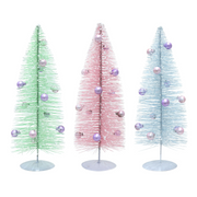 Ronis Snowy Pastel Tree Pearls Assorted