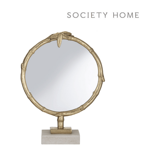 Ronis Society Home Emmeline Mirror 26.5x12x34cm Gold White