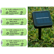 Ronis Solar Batteries Ni-Mh 4pk