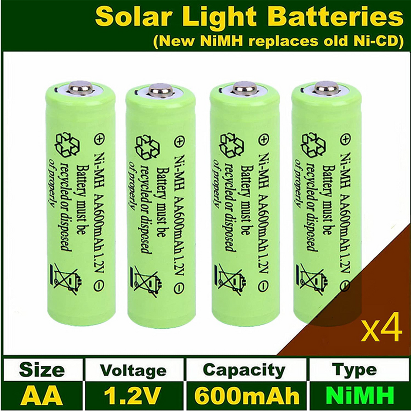 Ronis Solar Batteries Ni-Mh 4pk