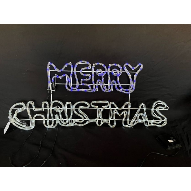 Ronis Solar LED Rope Light Merry Christmas 24 Bulbs Per Meter 1000cm
