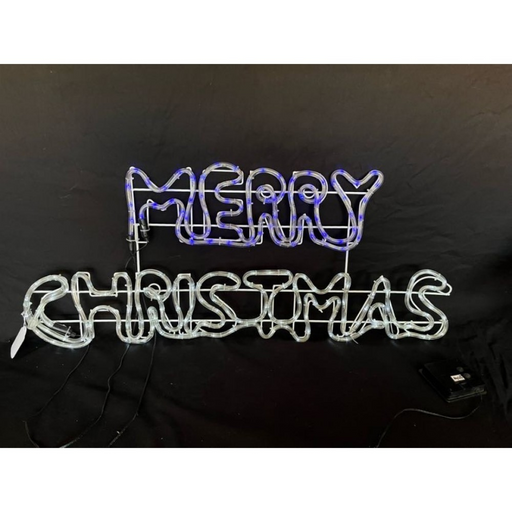 Ronis Solar LED Rope Light Merry Christmas 24 Bulbs Per Meter 1000cm
