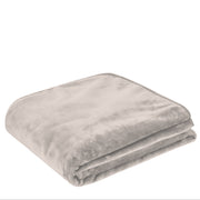 Mink Blanket DB Grey Beige 200x220cm 3.7Kg 800GSM – thumbnail