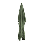 Mink Blanket DB Green 200x220cm 3.7Kg 800GSM – thumbnail