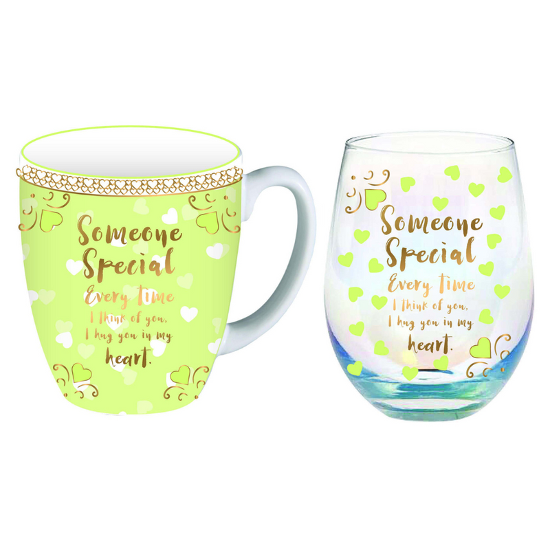 Ronis Someone Special Mug/Stemless Set