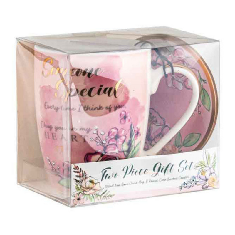 Ronis Someone Special Mug and Coaster Set 350ml