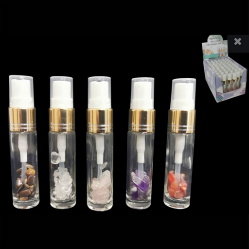 Ronis Spray Bottle Gemstone Wellness Spray Bottle 10cm 5 Asstd