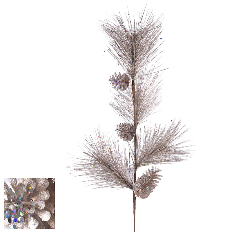 Ronis Spray with Pinecone 80cm Copper