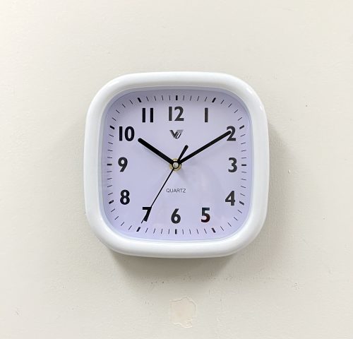 Ronis Square Kitchen Wall Clock 20x20x2cm Assorted