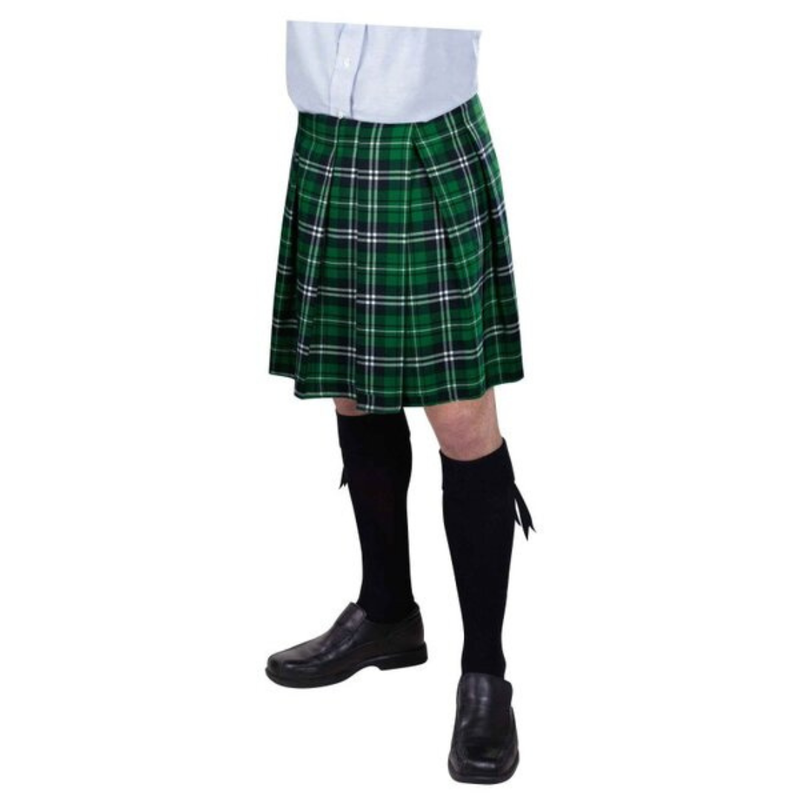 St Patrick’s Day adult kilt standard size Irish themed costume wear.