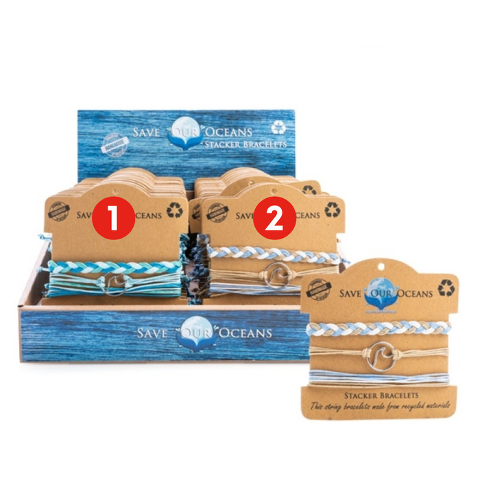 Bracelets That Support The Ocean Stacker Bracelet Save Ocean Asstd