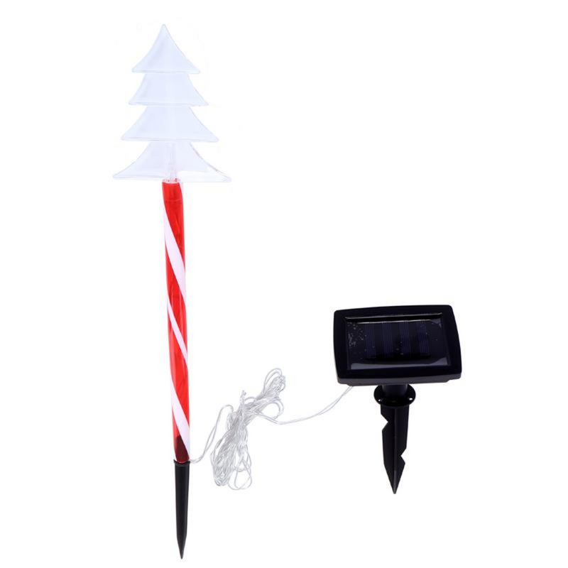 Ronis Stake Light Solar Christmas Tree 5 LED 9x9x36cm Warm White 2 Functions