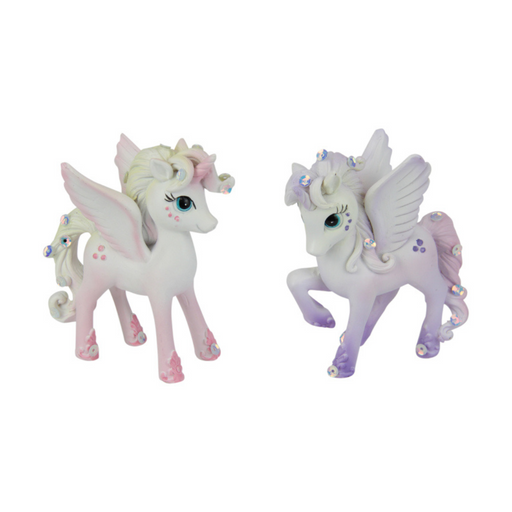 Ronis Standing Jewelled Unicorn 9cm Assorted