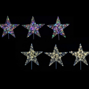 Ronis Starry Wire Path Star Lights 3pc Assorted