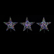 Ronis Starry Wire Path Star Lights 3pc Assorted