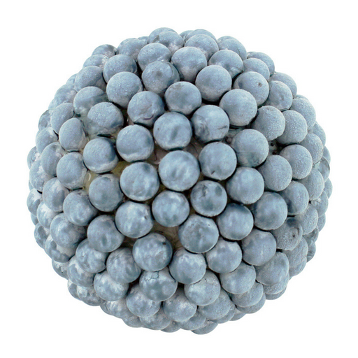 Ronis Steel Blue Ball Deco Sphere 10cm
