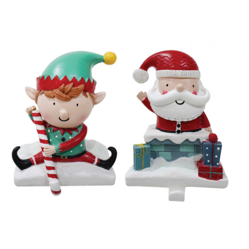 Ronis Stocking Holder Cute Character 2 Asstd