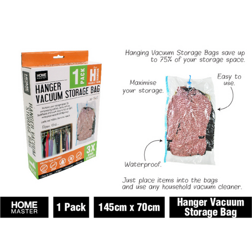 Ronis Storage Bag Hanger Vacuum 145x70cm 1pk