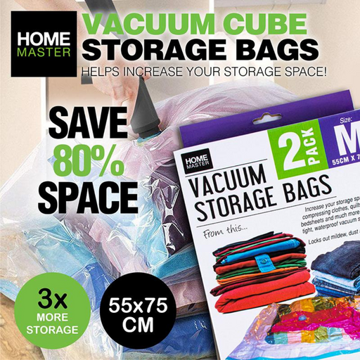 Ronis Storage Bags Vacuum 55x75cm 2pk