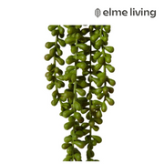Ronis String of Pearls Hanging Plant Green 8x8x71cm – thumbnail