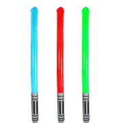 Inflatable Light Stick 3 Assorted Colours P1 90cm
