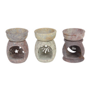 Ronis Sun/Moon/Star Soapstone Oil Burner 9cm Assorted – thumbnail