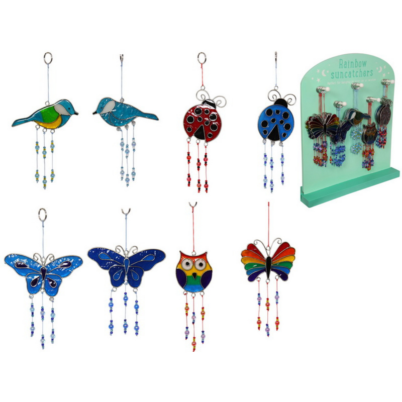 Ronis Suncatchers With Beads 5 As Rainbow Assorted