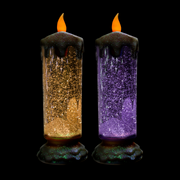 Ronis Swirling LED Light Candle 2 Asstd