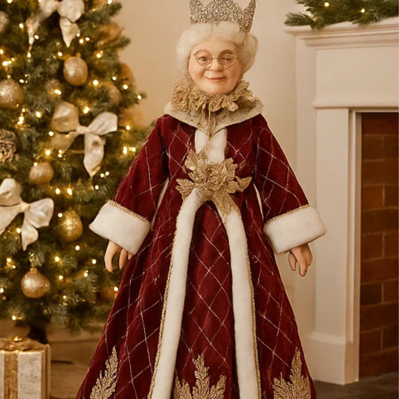 Burgundy Mother Frost 72cm