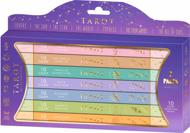 Tarot Design Incense Variety Pack of 7