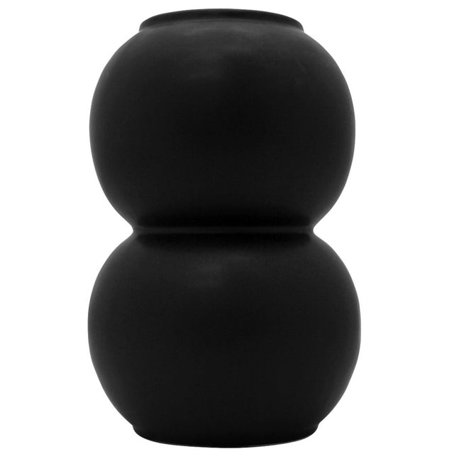 Kims Fav Vase Black 15x23cm