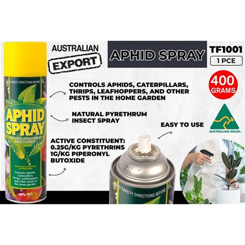 400g aerosol can aphid garden spray